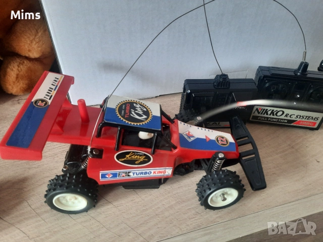 Ретро радиоуправляеми Nikko коли – комплект, работещи, колекционерски, снимка 4 - Коли, камиони, мотори, писти - 53229212