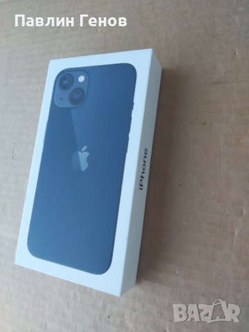 Оригинална Кутия за iphone 13 Midnight , 128GB, снимка 4 - Резервни части за телефони - 42409479