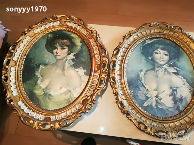 КАРТИНИ С ДАМИ ВНОС ОТ ГЕРМАНИЯ 0204221654, снимка 11 - Антикварни и старинни предмети - 36319545