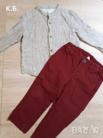 Ризка ZARA и панталонче H&M р-р 18/24, снимка 1
