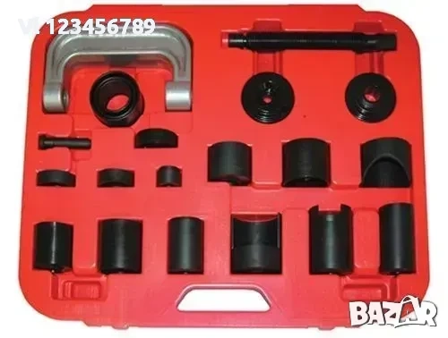 К-т скоби за монтаж и демонтаж на накрайници и шарнири 21 части