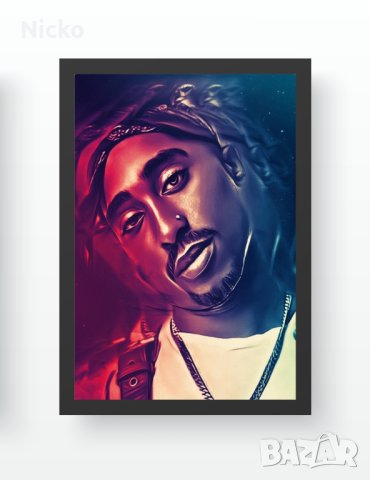Hip-Hop / Rap постери с рамка, снимка 18 - Картини - 42005826