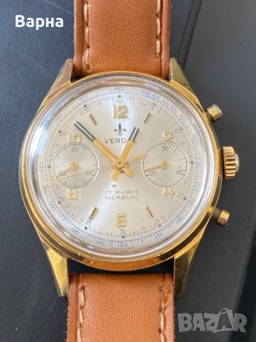 VERDAL Chronograph Swiss Made, снимка 1 - Антикварни и старинни предмети - 44304751