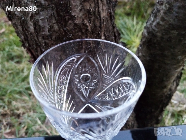 Кристален сервиз за ракия - СССР - нов !, снимка 3 - Сервизи - 53728691