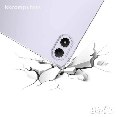 Защитен TPU калъф за Xiaomi Redmi Pad 2 Pro- 4-ъглова защита, Вкл. Протектор, Прозрачен, снимка 3 - Калъфи, кейсове - 52420258