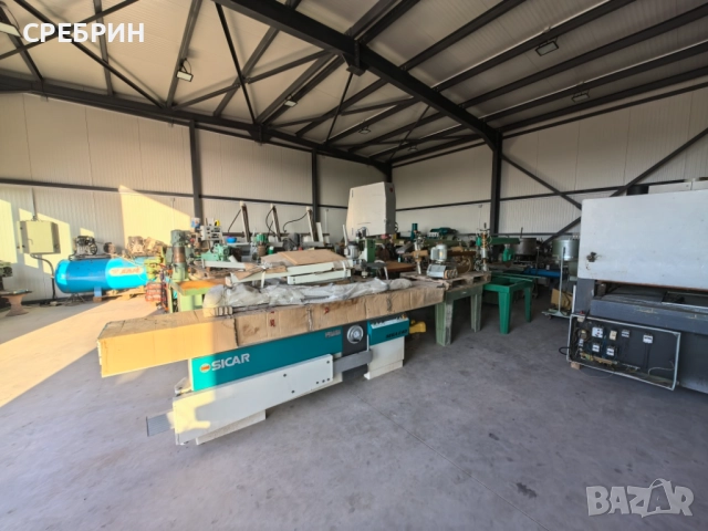 Абрихт с бор апарат на 400 мм 3 ножа пл на 2200 мм 3 кв трифазен, снимка 15 - Други машини и части - 52198195