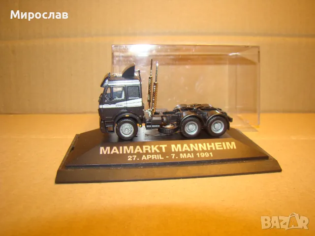 HERPA H0 1/87 MERCEDES BENZ ВЛЕКАЧ КАМИОН МОДЕЛ ИГРАЧКА
