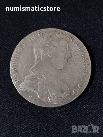 Австрия 1780 - 1 талер - Мария Терезия , рестрайк , Сребърна монета №1, снимка 3 - Нумизматика и бонистика - 50010906