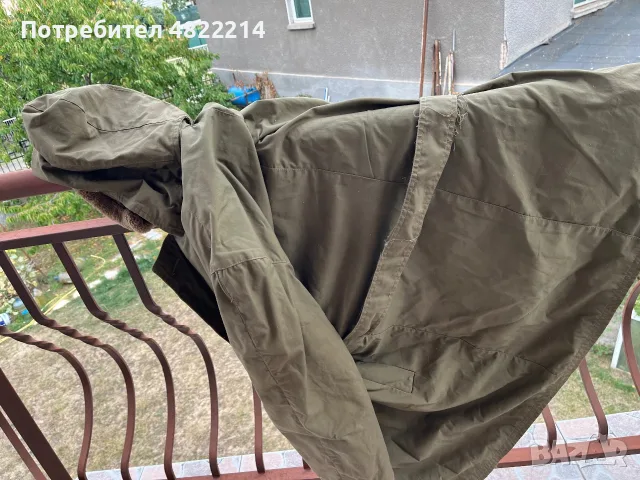 Нова военна шуба с кожена подплата и подарък още една шуба, снимка 8 - Палта - 54795058