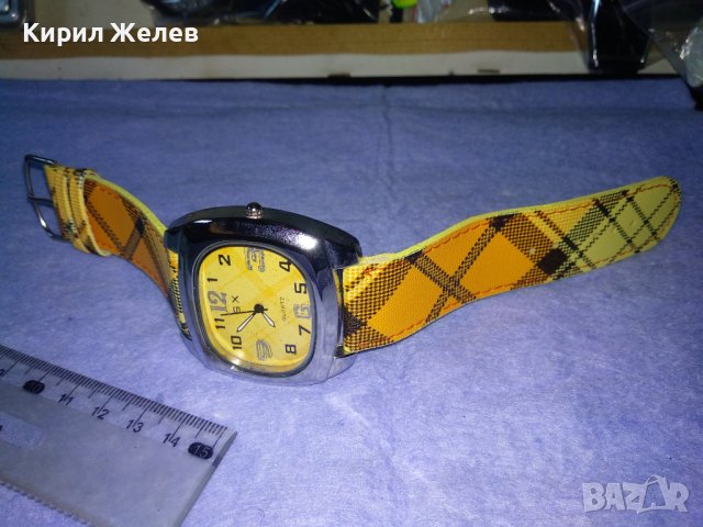 ЕФЕКТЕН ФЕШЪН АРТ МОДЕЛ КВАРЦОВ ЧАСОВНИК 34168, снимка 3 - Дамски - 40432407