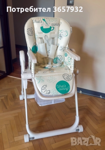 Столче за хранене Chipolino Master Chef , снимка 3 - Столчета за хранене - 51667372