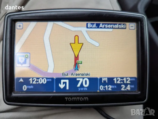 GPS навигация Tom Tom XXL с карти на България и Европа Update, снимка 3 - Навигация за кола - 48163391