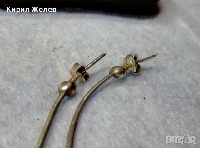 D&G Стилни СРЕБЪРНИ ОБЕЦИ със СЪРЧИЦА СРЕБРО 925 БУТИКОВ АРТ МОДЕЛ ДОЛЧЕ и ГАБАНА 49616, снимка 6 - Обеци - 49379301