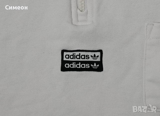 Adidas Originals Cropped Sweatshirt оригинално горнище M Адидас памук, снимка 4 - Спортни екипи - 39928232