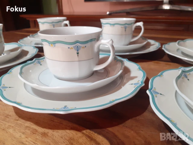 Сервиз за кафе или чай порцелан Seltmann Weiden Bavaria, снимка 2 - Антикварни и старинни предмети - 51083612