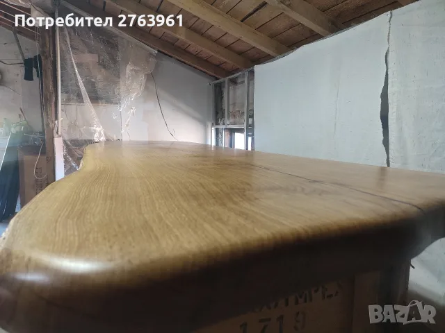Дървен плот за маса от дъб, снимка 4 - Маси - 56108905