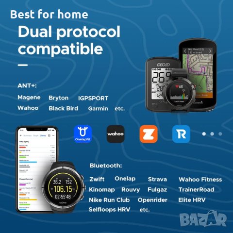 GEOID Монитор за пулс HS500, снимка 4 - Спортна екипировка - 41397995