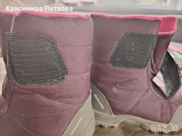 Продавам детски ботуши, тип апрески QUECHUA Decathlon 35 номер, снимка 6 - Детски боти и ботуши - 52319396