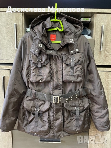 Дебело яке S.Oliver-размер 38 S/M, но по скоро М, снимка 2 - Якета - 53224081