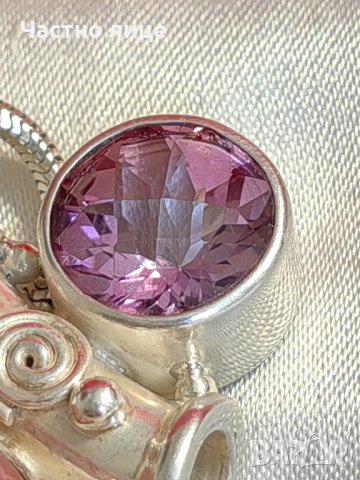 Уникален Голям Сребърен Марков Vintage Медальон SAJEN Jewelry от Остров Бали, снимка 8 - Колиета, медальони, синджири - 42553421