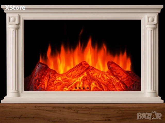 LED камина с ефект на тлеещи въглени – безопасна и стилна атмосфера у дома, снимка 3 - Лед осветление - 52081535