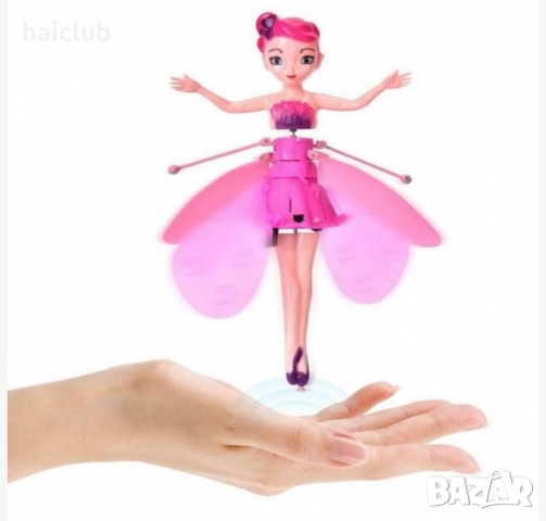 Летяща кукла фея/Flying fairy/Летяща кукла, снимка 3 - Електрически играчки - 36037722
