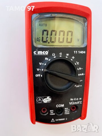 Cimco 11 1404 - Цифров мултицет!, снимка 3 - Други инструменти - 41379652