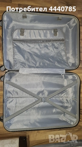 Куфар в сребристо , снимка 6 - Куфари - 53063746