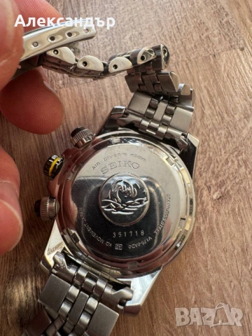 Seiko Solar Chronograph Diver’s 200 m, снимка 5 - Мъжки - 53184720