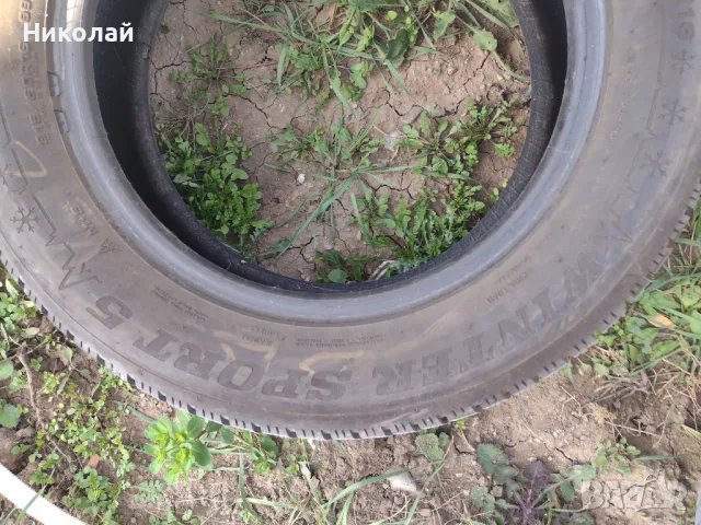 Зимни гуми Дънлоп 215/60R16, снимка 5 - Гуми и джанти - 41422711