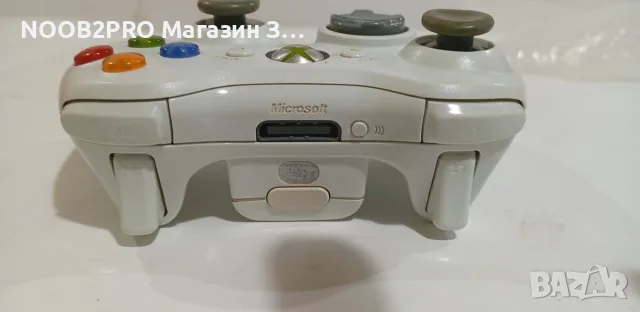 Microsoft Xbox 360 контролер – бял, снимка 2 - Аксесоари - 56327135