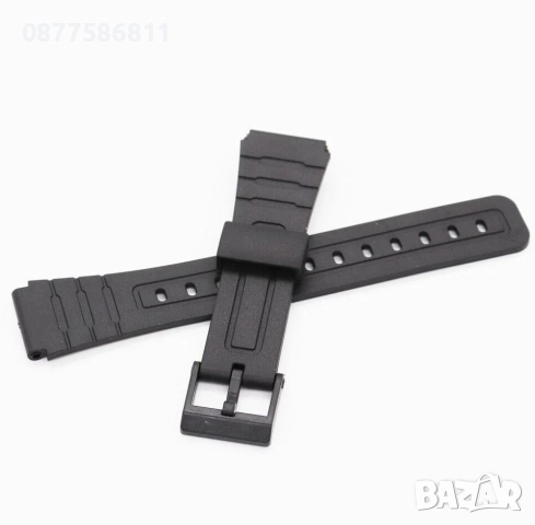	НОВА ЧЕРНА СИЛИКОНОВА ГУМЕНА КАИШКА ЗА ЧАСОВНИК CASIO. СИЛИКОНОВИ ГУМЕНИ КАИШКИ ЗА ЧАСОВНИЦИ КАСИО