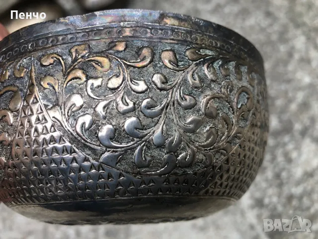 старинен ръчно чукан сервиз, снимка 11 - Антикварни и старинни предмети - 47783953