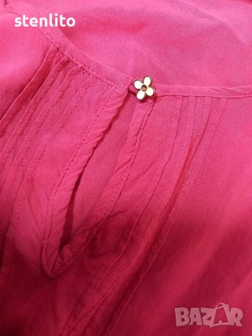Дамска лятна блузка р-р XL, снимка 7 - Корсети, бюстиета, топове - 41246992