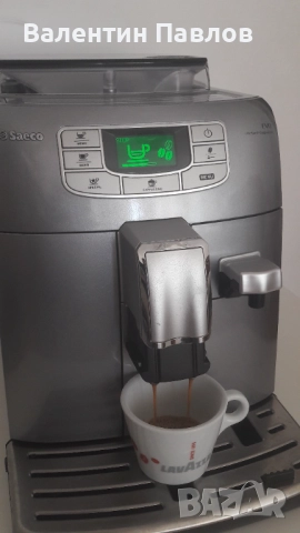 Продавам кафеавтомат Саеко Saeco Intelia ОБСЛУЖЕН!, снимка 5 - Кафемашини - 51515584
