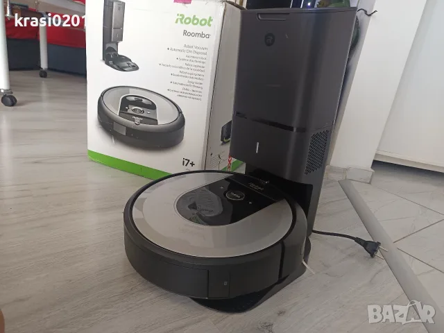 Оригинален робот на IROBOT ROOMBA I7+, снимка 9 - Прахосмукачки - 53650088