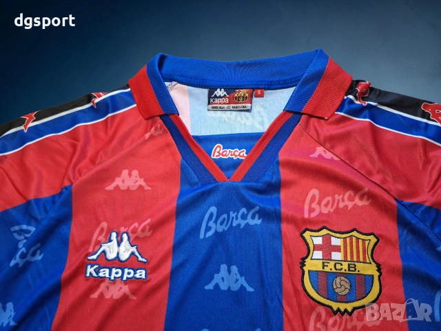 Футболна фланелка на Христо Стоичков #Барселона #ретро модел 1997/98!, снимка 4 - Футбол - 52638692