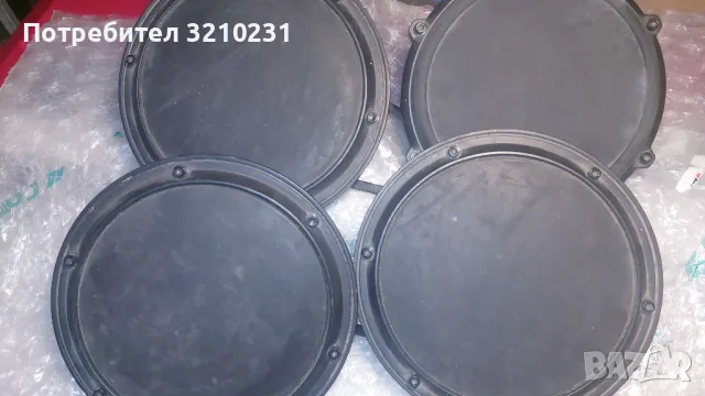 Падове за електронни барабани 4бр., снимка 3 - Ударни инструменти - 49976297