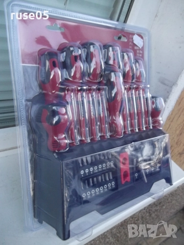 Комплект отвертки и битове нов, снимка 3 - Отвертки - 52240113