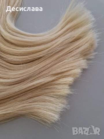 Естествена, гъста, руса коса с плътен косъм и плътни крайща., снимка 8 - Аксесоари за коса - 51482914