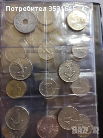 Колекция от 91бр. различни френски монети, снимка 4 - Колекции - 41637627