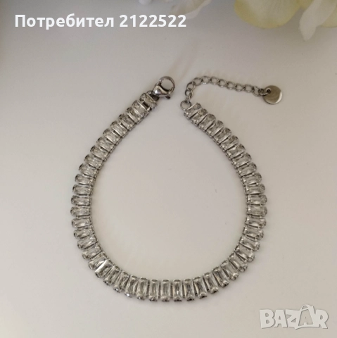 Дамски модни гривни от стомана, снимка 5 - Гривни - 40052224