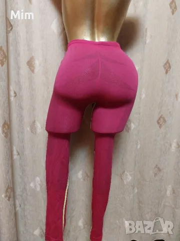 S/M Спортен безшевен клин цвят бордо , снимка 2 - Клинове - 49735050