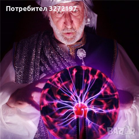 2023 LED Плазмена лампа кълбо,реагира на докосване и глас/звук, снимка 10 - Настолни лампи - 40895683