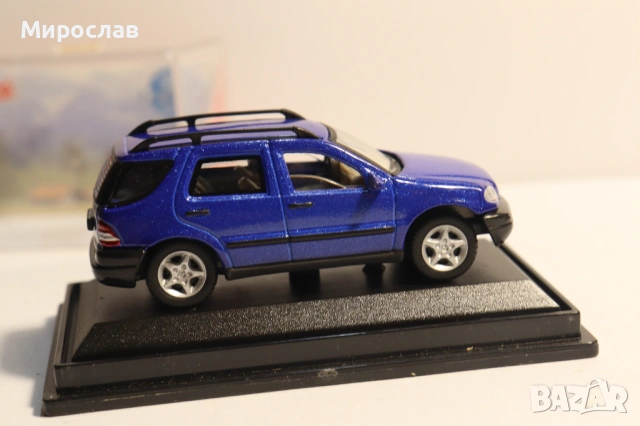 1:72 SCHUCO MERCEDES BENZ ML ИГРАЧКА КОЛИЧКА МОДЕЛ, снимка 5 - Колекции - 53464522