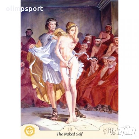 карти оракул LOSCARABEO MANARA EROTIC ORACLE  нови Оракул за тези, които избират да вярват в секса, , снимка 3 - Карти за игра - 35858259