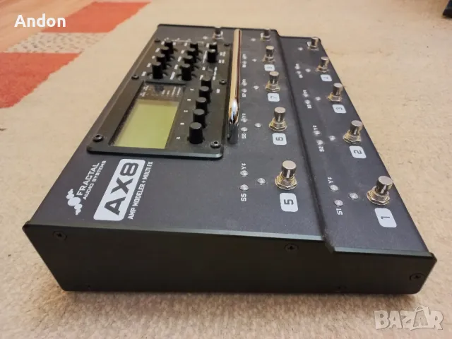 Китарен процесор/modeler FRACTAL AX8 + чанта, снимка 2 - Други - 48843636