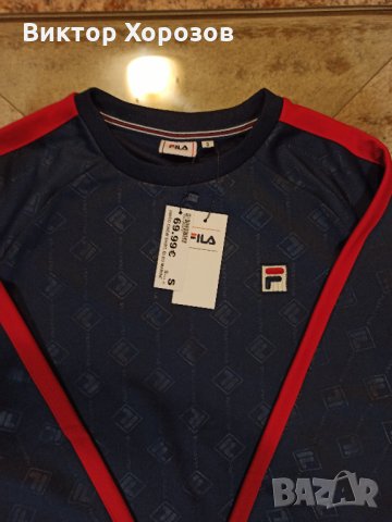 FILA - Hinto Crew Shirt, снимка 3 - Спортни дрехи, екипи - 34373185