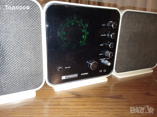 Neckermann by Sanyo Space age ретро радио , снимка 4 - Радиокасетофони, транзистори - 52581009