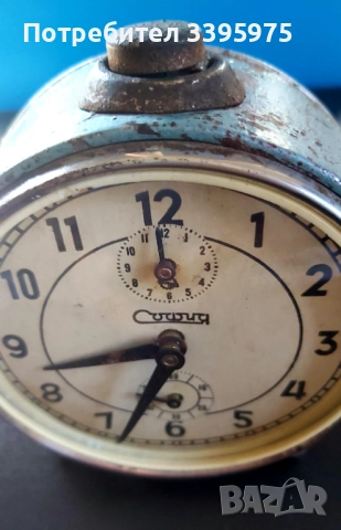 Винтидж механичен часовник ”София” в дървена кутия, снимка 7 - Антикварни и старинни предмети - 51614786